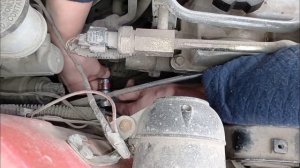 Как подтянуть приводной ремень на Toyota Vitz 1szfe