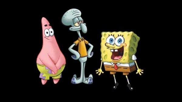 SpongeBob, Patrick and Squidward Sings Bad Apple V2