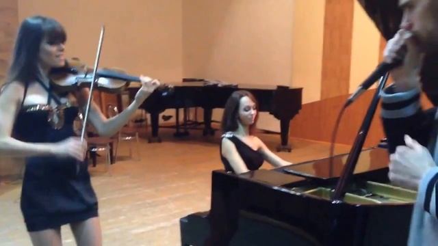 Битбокс, скрипка и рояль / Beatbox, violin and grand piano смотреть онлайн