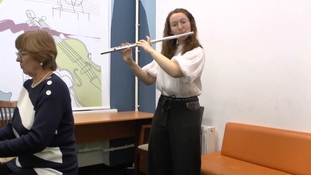 Джоаккино Россини, Анданте, Полина Иванова, флейта смотреть онлайн