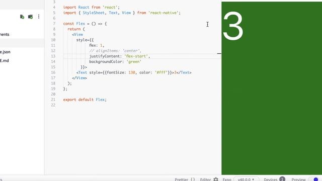 React Native: Understand AlignItems, JustifyContent смотреть онлайн