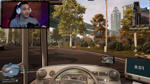 TRABALHEI como MOTORISTA no NOVO SIMULADOR de ÔNIBUS! Bus Simulator 21 смотреть онлайн