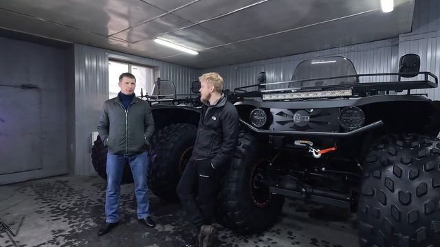 Самый доступный и проходимый. Квадроцикл-Болотоход URAN смотреть онлайн