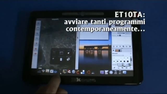 Ekoore ET10TA - Utilizzo con le dita смотреть онлайн