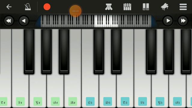 Airtel tune on mobile piano tutorial смотреть онлайн
