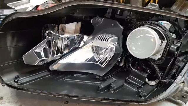 Mercedes ML восстановление оптики, замена линз. смотреть онлайн