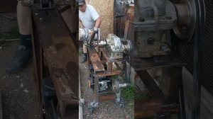 Редукторный дровокол от Петровича.