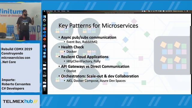 Construyendo microservicios con .Net Core смотреть онлайн