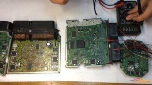 С чего начать ремонт ЭБУ: проверяем цепи питания - 12 вольт