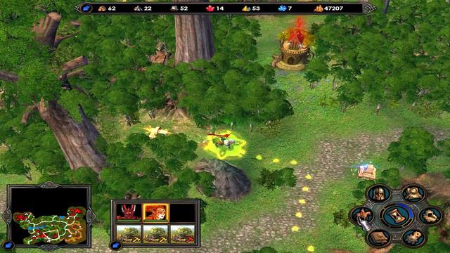 Прохождение Heroes of Might and Magic V на ГЕРОЕ #9. Жесткая заруба с эльфами! смотреть онлайн