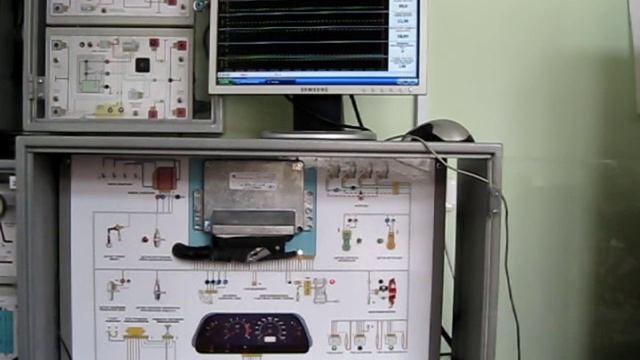Лабораторная работа №11 "Общие принципы работы системы управления инжекторного двигателя" смотреть онлайн