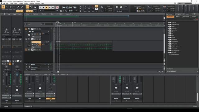 Cakewalk Sonar Metronome Settings, Routing, and Recording смотреть онлайн