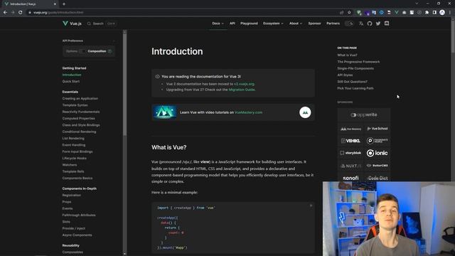 Полный курс Vue 3 | #0 Вводное видео смотреть онлайн