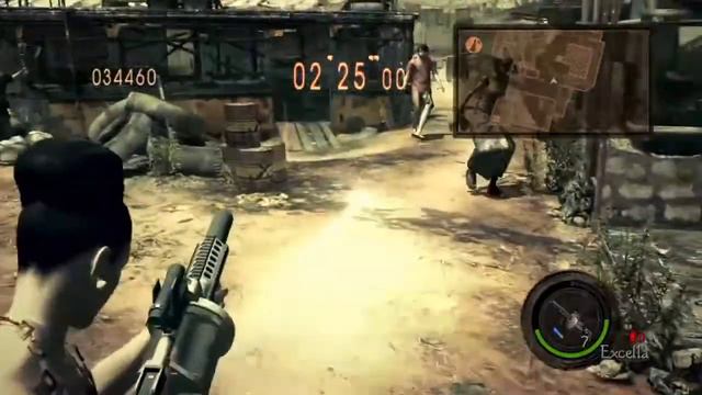 RESIDENT EVIL 5 Mercenaries - Excella Gionne - Public Assembly - 76190 / S Rank смотреть онлайн
