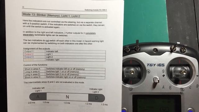 Beier RC-SM-4 Mode 13 - Indicator (Memory), Light 1, Light 2 смотреть онлайн