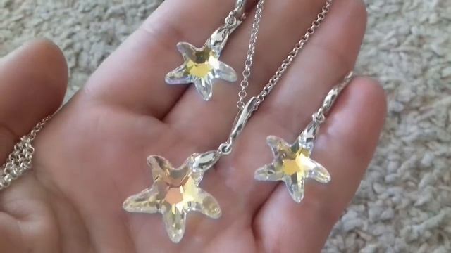 Серебряный комплект Морская звезда смотреть онлайн