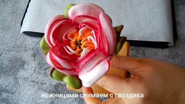 Цветы - украшения для пасхального кулича. Декор. #Пасха с самыми необычными цветами. смотреть онлайн