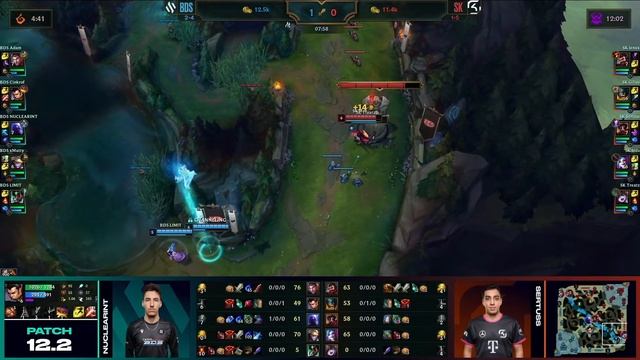 BDS vs. SK - Неделя 3 День 2 | LEC Весенний сплит | Team BDS vs. SK Gaming (2022) смотреть онлайн