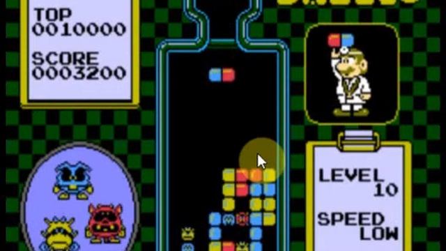 Dr Mario - Walkthrough - Video Game - NES Game - Childhood Game - Coronavirus Game смотреть онлайн