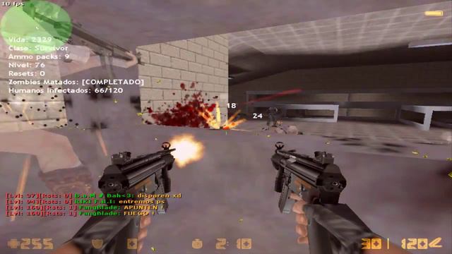 Counter Strike 1.6 GamePlay Zombie Levels смотреть онлайн
