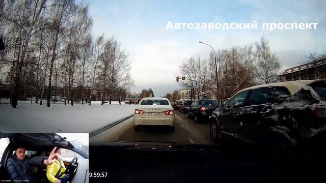 Катаем Экзаменационный Маршрут №3 ГИБДД. Набережные Челны смотреть онлайн