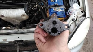 Чистка клапана ЕГР.