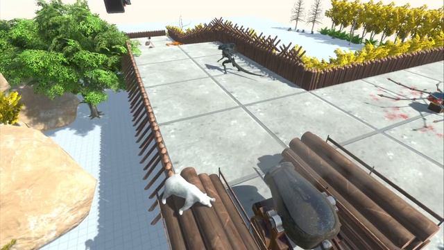 XENOMORPH ATTACK DINOSAURS - Animal Revolt Battle Simulator смотреть онлайн