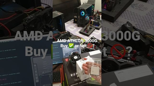 Tip#1?|| AMD Athlon 3000G || Buy ✅ or No Buy ❌|| Crypto Mining ? смотреть онлайн