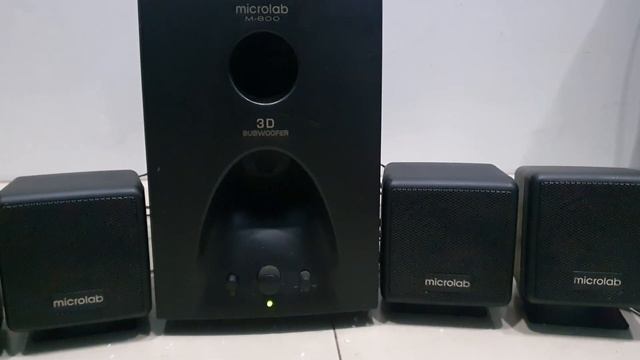 (Đã bán) Loa vi tính Microlab M800 4.1 đã qua sử dụng смотреть онлайн