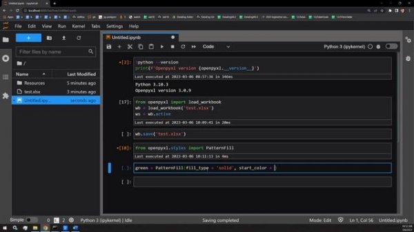 Openpyxl - Filling Cells with Color in Excel Workbooks with Python | Data Automation