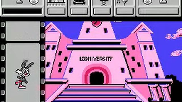 Tiny Toon Adventures Cartoon Workshop nes gameplay смотреть онлайн