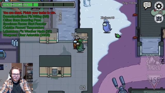 AMONG US!! WITH VIEWERS!! смотреть онлайн
