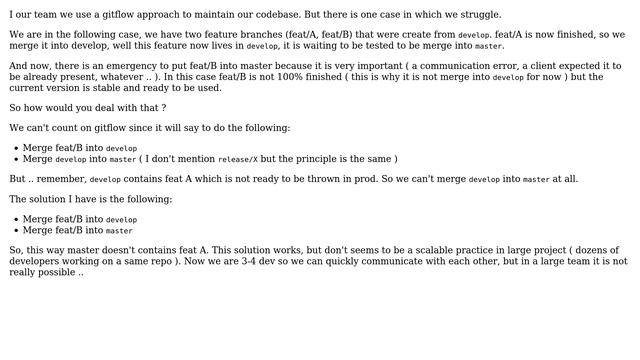 Software Engineering: Git workflow for flexible features (2 Solutions!!) смотреть онлайн