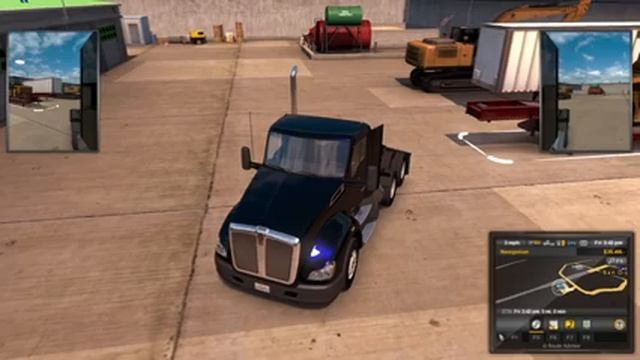 American Truck Simulator Gameplay - Arizona Truckin'! - Let's Play American Truck Simulator смотреть онлайн