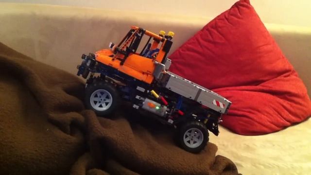 LEGO Technic 8110 - Unimog U400 - Umbau Powerfunktion, Untersetzungsgetriebe