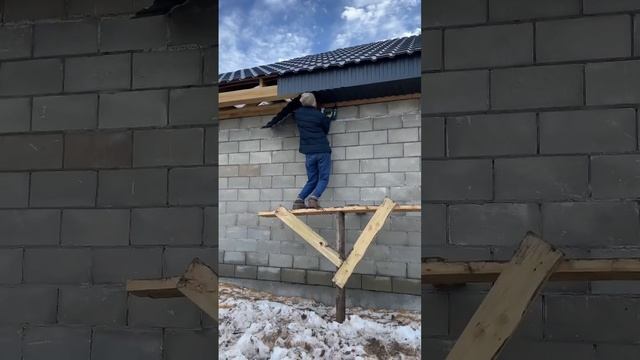 Монтаж Кровли стропильная система крыши утепление ската крыши утепление сруба обшиваем дом ?