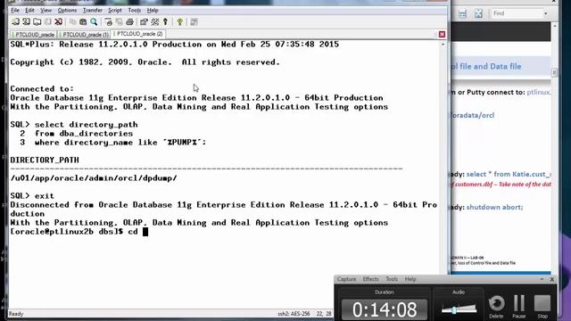 LAB6 1 RMAN Restore-Recover from Loss of control and datafile смотреть онлайн