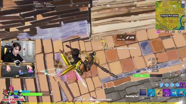 I WON WITH MR SAVAGE'S MOUSE!! - Fortnite Battle Royale смотреть онлайн