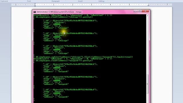 MONGODB UPDATE MULTIPLE DOCUMENTS DEMO смотреть онлайн