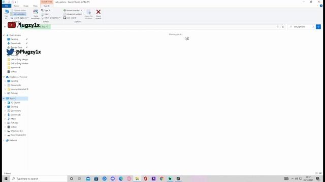 adv options not showing in warzone files fix!