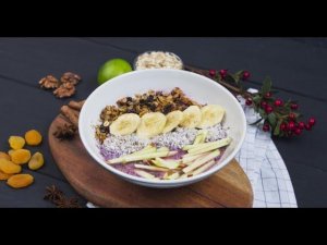 Ягодный крем с гранолой и чай с травами | Дежурный по кухне