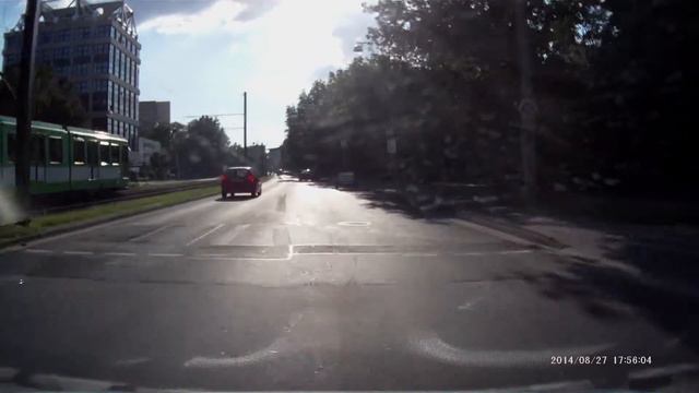 Прицеп убежал. Германия, Ганновер, 24-08-2014