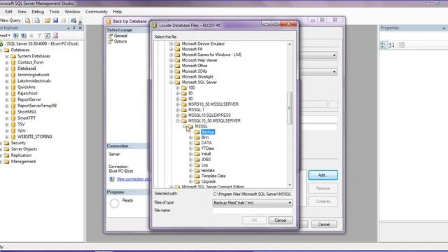 How to backup and restore database in sql Part-1 смотреть онлайн