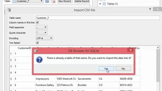 Import CSV data sqlite смотреть онлайн