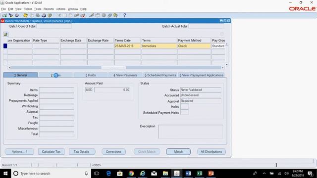 Oracle AP AR Netting Process смотреть онлайн