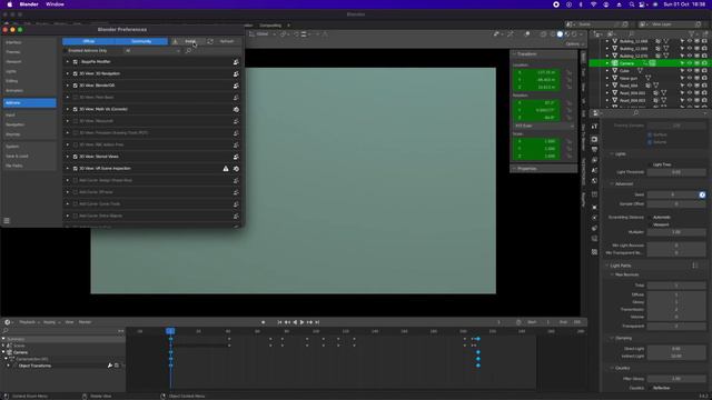 Installing Blender Addon on the Mac смотреть онлайн