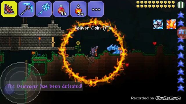 Terraria Ep2: Figting The Destroyee un Skelet prime смотреть онлайн