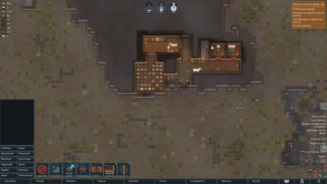 CAPTURAMOS A UN HOMBRE SALVAJE - Rimworld #3 смотреть онлайн