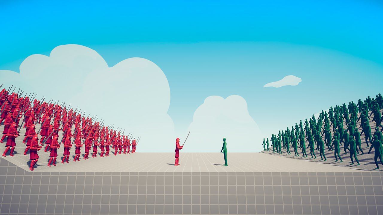 100x ZOMBIE vs 100 EVERY UNIT | TABS - Totally Accurate Battle Simulator смотреть онлайн