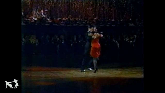 Spencer Smith | Michelle Aguilar | Argentine Tango | 1997 Championship Ballroom Dancing смотреть онлайн
